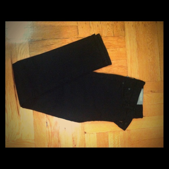 Classic skinny black 7 for all man kind jeans