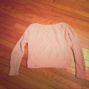 Light pink knit sweater