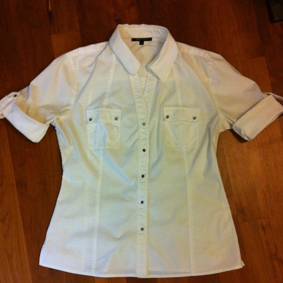 Ann Klein White Blouse