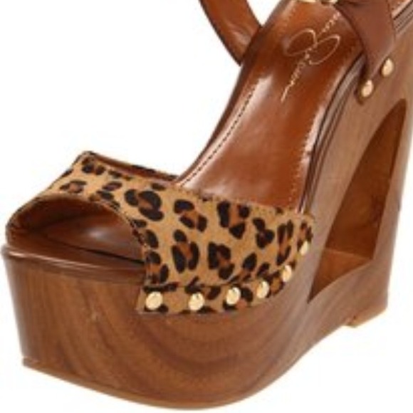 Jessica Simpson wedges