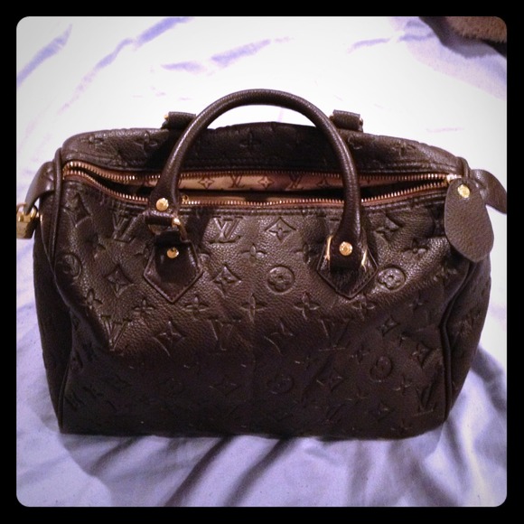 LV Louis Vuitton inspired speedie bag