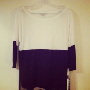 Staple colorblock top