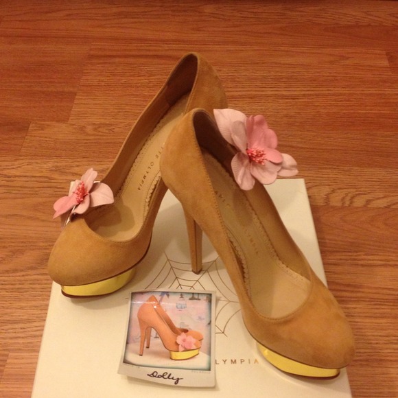 Charlotte Olympia "Dolly Orchid" Pump 36.5 6 1/2 - Picture 2 of 4