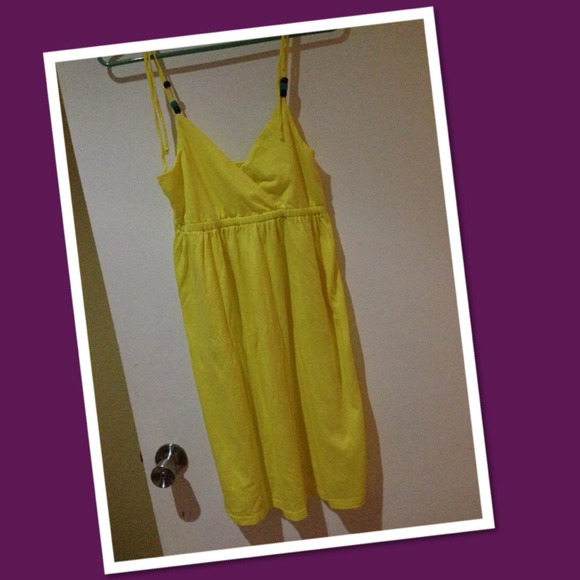 Yellow dress