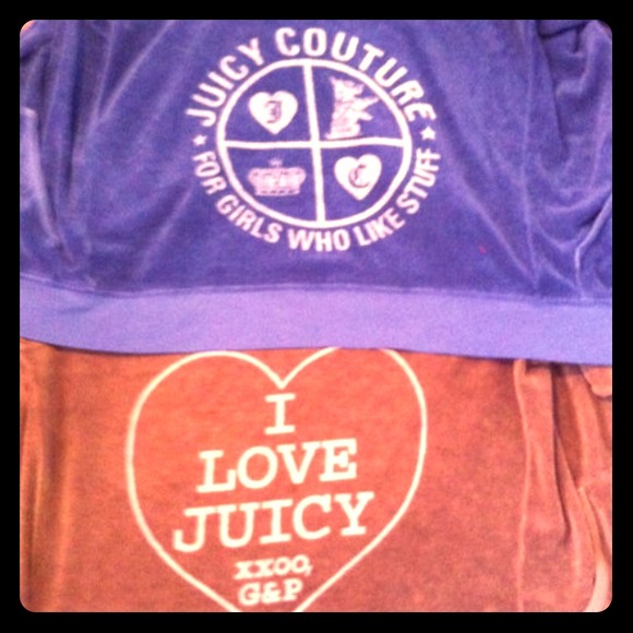 Juicy couture sweatshirts