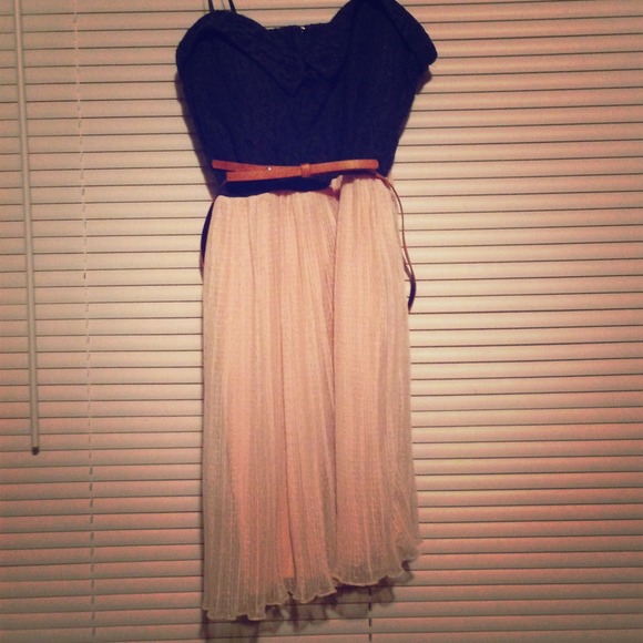 A casual strapless dress. - Picture 1 of 2