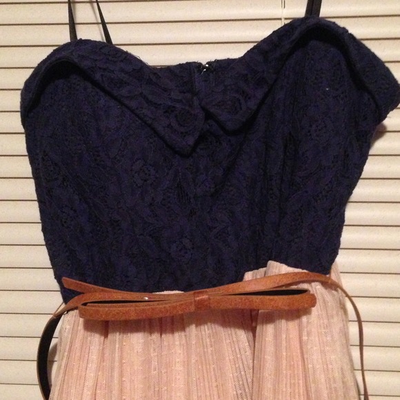 A casual strapless dress. - Picture 2 of 2