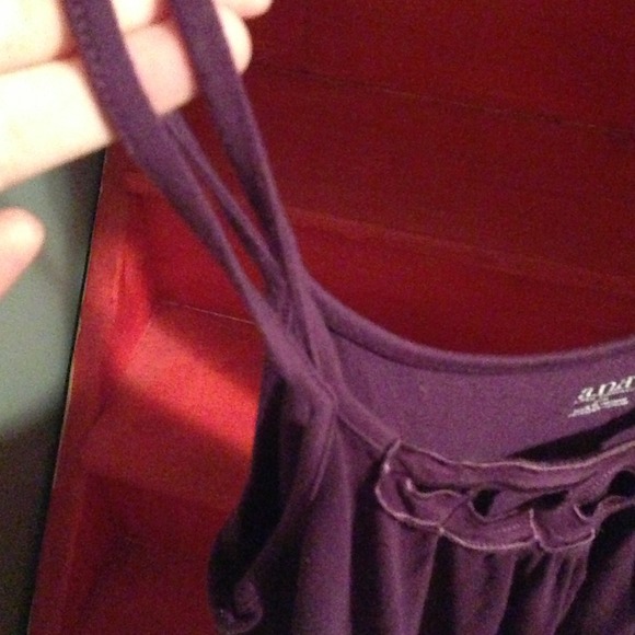 A summery purple tank top. - Picture 3 of 3