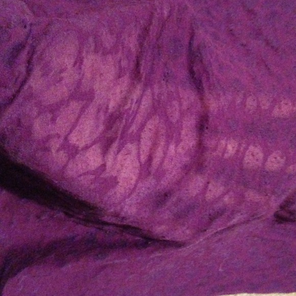 A purple mesh tank top. - Picture 2 of 2