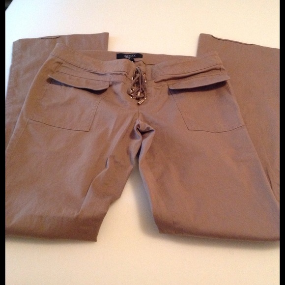 Victoria's Secret Tan stretch pants - Picture 1 of 3