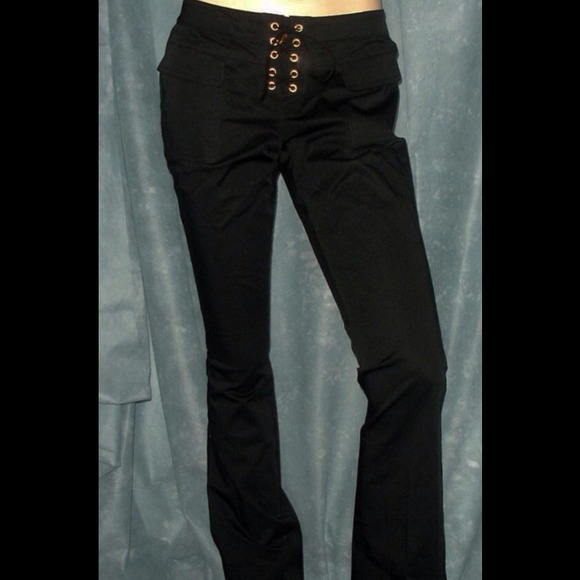 Victoria's Secret Tan stretch pants - Picture 2 of 3