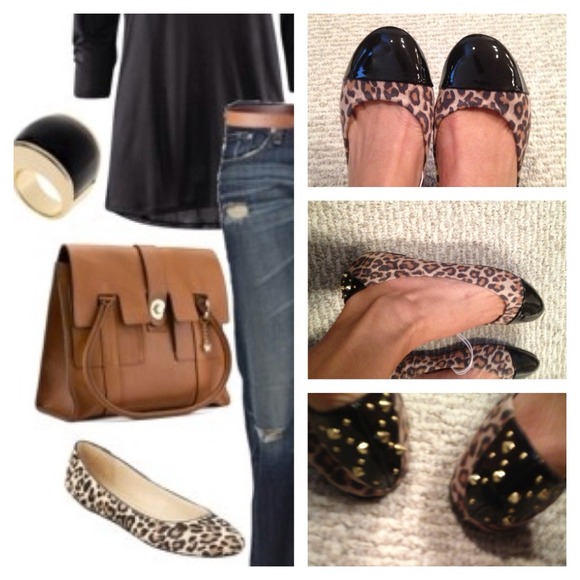 Report Shoes - SOLD- Cheetah report flats (9)