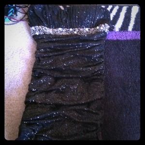 Tight sparkly going out dress