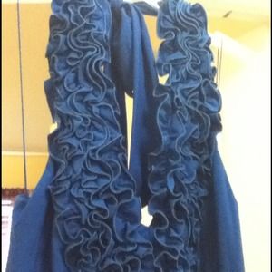 Dark navy long dress