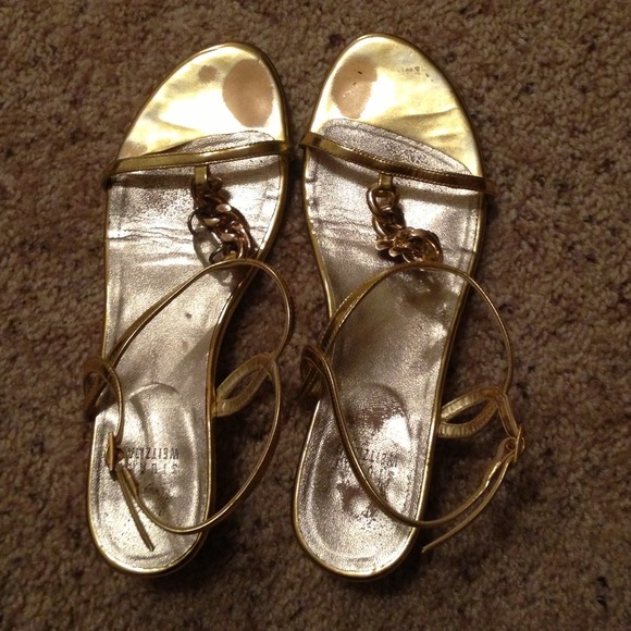 Negotiable!reduced!! Stuart Weizmann sandals - Picture 1 of 3