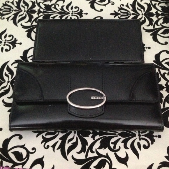 GUESS Wallet and check book holder