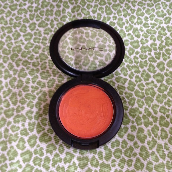 AUTHENTIC MAC CREMEBLEND BLUSH OPTIMISTIC ORANGE