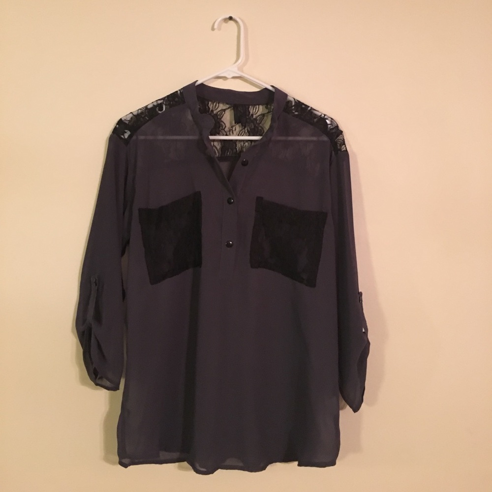 Sheer Nasty Gal Blouse