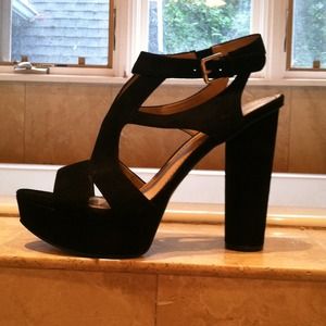 Nine West suede sandals