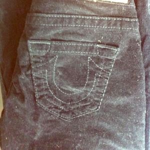 True Religion black cords! Sz. 25
