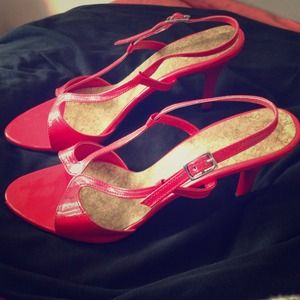 Red stilettos heels