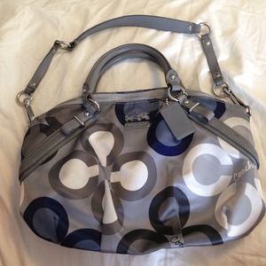 Coach Clover Lucky Charm Madison Sophia Satchel