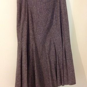 🎁SOLD 🎁in eBay -Gored Mid Calf Tweed Skirt