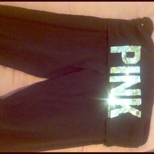 Pink Victoria's Secret Bootcut Yoga Pants