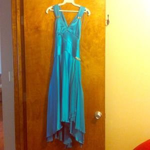Blue Homecoming dress