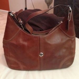 Distressed Coach handbag