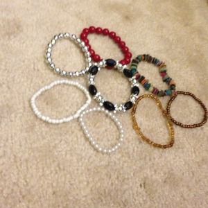 Assortment of bracelets