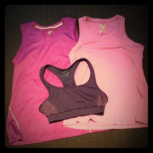 🙌SOLD🙌 Purple work out bundle
