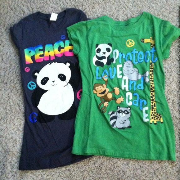Cute Panda T-shirt Bundle