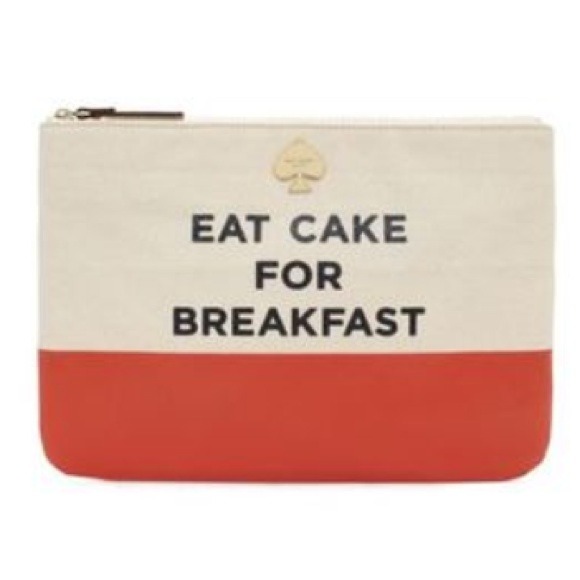 kate spade Clutches & Wallets - 🔴SOLD Kate Spade Eat Cake For Breakfast Clutch