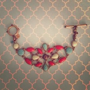 Lucky brand gem bracelet