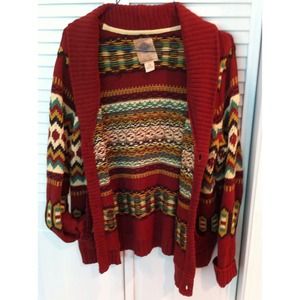 Cozy tribal sweater