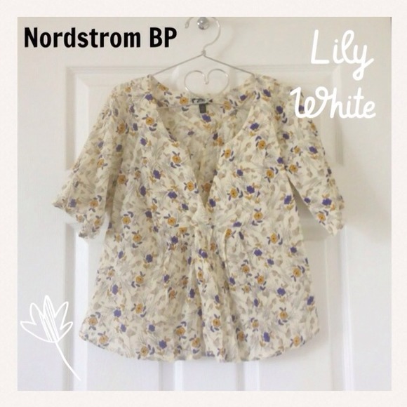 Nordstrom BP voile top