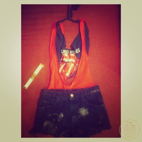 American Apparel suspender swimsuit 🔥