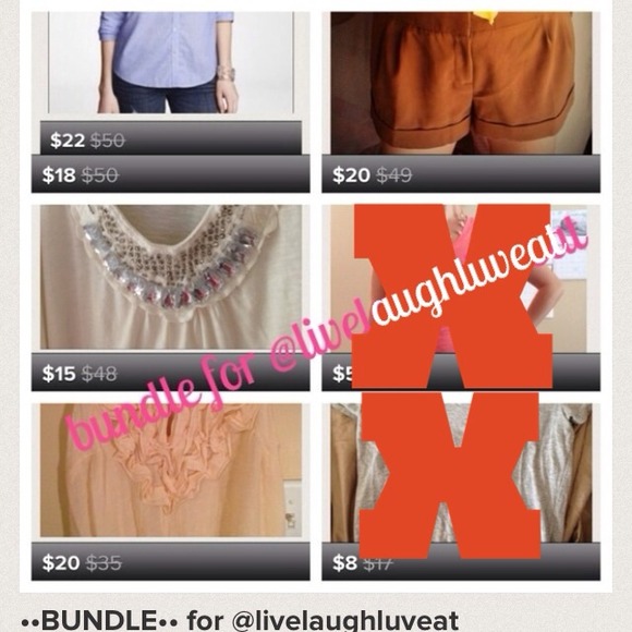••BUNDLE•• for @livelaughluveat