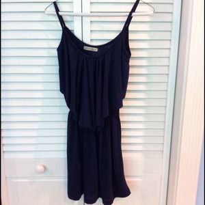 Dark blue dress