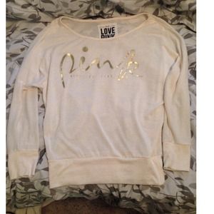 NWOT Victoria Secret Oversized Long Sleeve Shirt