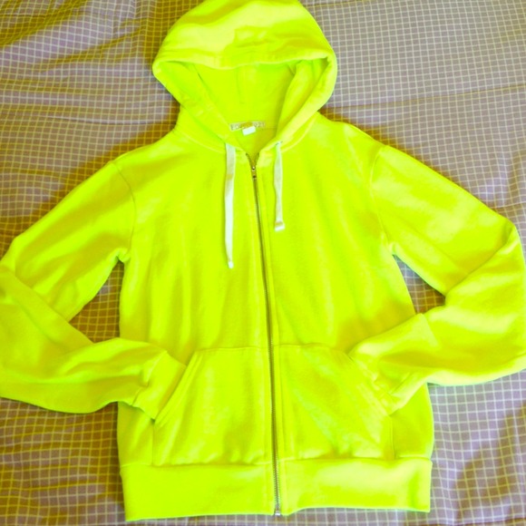 Neon Yellow Hoodie