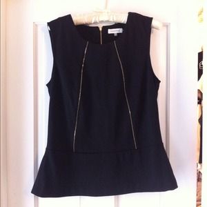 Reserved bundle! Calvin Klein peplum top