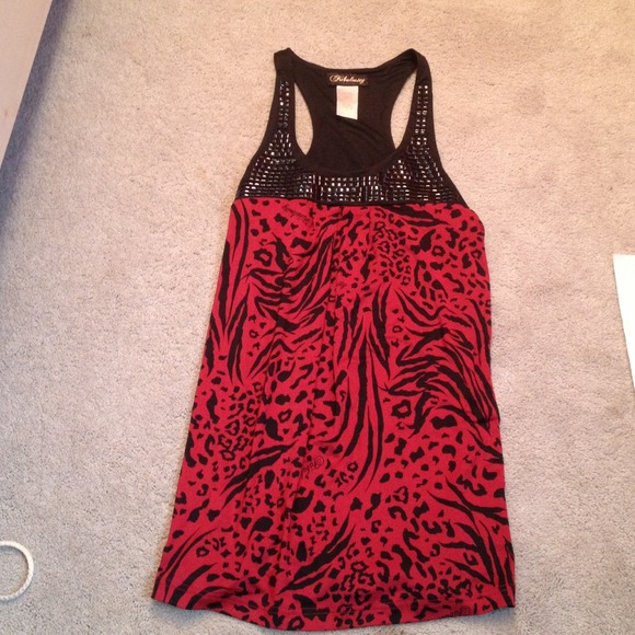 Fabulosity animal print long top