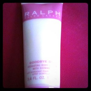 Ralph Lauren hydrating body lotion w/ shimmer