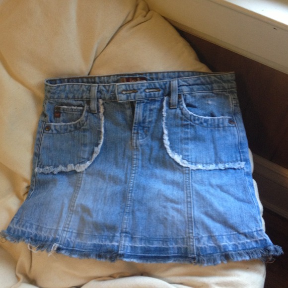 Denim skirt