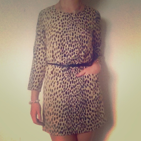 J. Crew Dresses & Skirts - 💋HOST PICK💋 J crew animal print shift dress