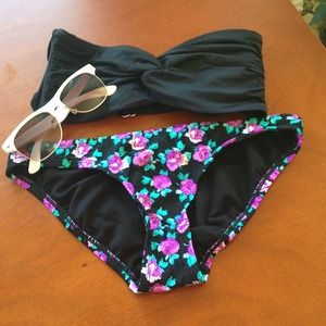 2 pc. Floral bathing suit