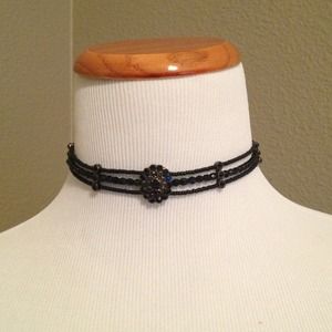 Black Jeweled Choker