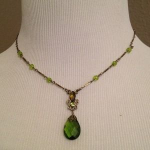 Peridot Stone Necklace